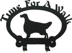 Dog Leash Hook - English Setter (Time for a Walk)