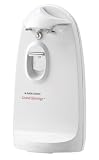 Black & Decker CO1200 Grand Openings II Extra-Tall Electric Can Opener, White