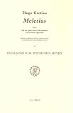 Meletius, Sive De Iis Quae Inter Christianos Conveniunt Epistola: Critical Edition (Studies in the history of Christian thought)