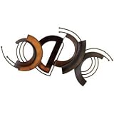 Half Moon Metal Wall Sculpture 39