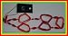 SALE: AUTHENTIC ARMANI EXCHANGE A/X BRAND NAME GLAMOROUS RED/GOLD WOMENS/LADIES/GIRLS DESIGNER NECKLACE/CHAIN HOT! - sold out at stores