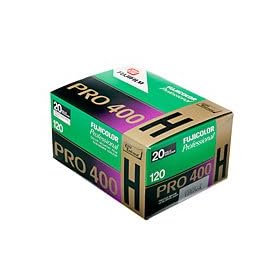 Pro 400 H Color Negative Film 120 Rollfilm 20-roll Pack by Fuji