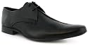 Bronx "Sultan" Mens Leather & Leather Lined Lace Up Formal Shoes - Black