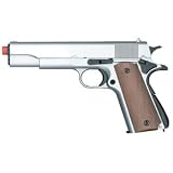 UHC 1911 Silver Spring Airsoft Gun
