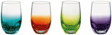 Anton Studio Designs Fizz Set of 4 Shot Glasses in Assorted Colours 80ml