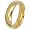 5MM High Polished Stainless Steel Gold Plated Wedding Band