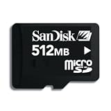 512MB Sandisk MicroSD TransFlash Memory Card (Bulk)