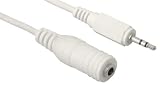2,5mm Klinke Stecker auf 3,5mm Klinke Buchse, Audio-Adapter * JS 3525 SB-Polybeutel von profitec®