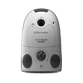 Electrolux Z4431 Power Plus Bagged Cylinder Vacuum Cleaner Metallic Silver 1800W