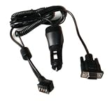 Garmin compatible PC Interface Cable with Cigarette Lighter Power Adapter for eTrex Mariner Legend Vista Legend Venture, eMap, Geko GPS (Vista, Legend, etc.)