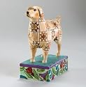 JIM SHORE GOLDEN RETRIEVER - INGOT