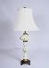 Vintage Oil Lamp Conversion Banquet Lamp, c.1930