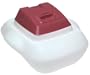 Sunbeam Health at Home 1.2 Gallon Steam Vaporizer, White/Burgundy
