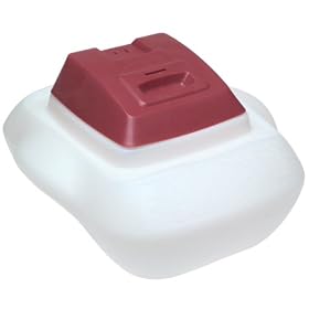 Sunbeam Health at Home 1.2 Gallon Steam Vaporizer, White/Burgundy