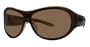 Nike Doll Face L Brown Horn Sunglasses with Brown Lens