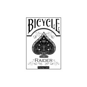  Raider Bicycle White Deck Playing Cards