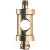 Manfrotto 118 Male Spigot for 2905 1/4-20-Inch Male and 3/8-Inch Male 26mm Long Adapter - Replaces 3107