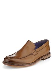 Autograph Leather Layered Sole Loafers