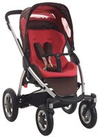 Childrens Toyshop   : Maxi-Cosi Mura 4 Flamingo Slice pushchair suitable from birth to approx. 4 years (Includes hood and raincover)