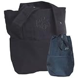 Personalized Black Diaper Bag: Backpack Style