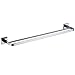 Lightinthebox® 24 Inch Double Rod Towel Rack Wall Mount Chrome Finish Bathroom Accessory Hardware