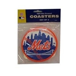 New York Mets Set Of 4 Coasters