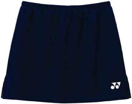 YONEX Ladies Badminton Skirt, Navy, M