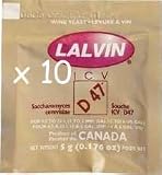 Save on ICV D-47 Lalvin Wine Yeast (10 Packs) by Home Brew Ohio