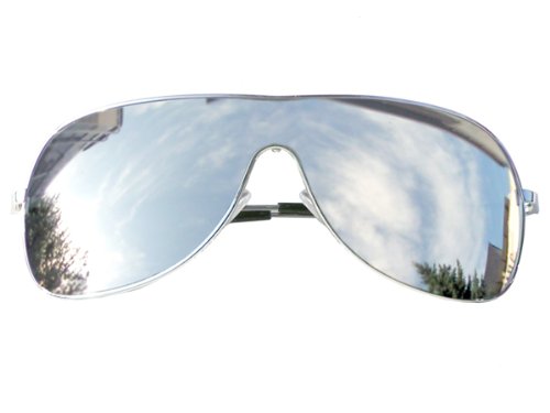 Tedd Haze Pilotenbrille Full Mirror mit Brillen Beutel