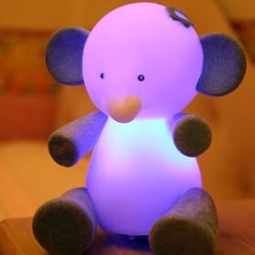 Elephant Colour Changing Night Light Rechargable