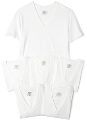 Hanes Classics Men's Classics 6-Pack V-Neck T-Shirt Value Pack