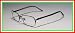 BLOWOUT SALE: JONES NY J801 53-17-140 TITANIUM BLACK RX EYEGLASSES Glasses Frames