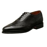 Men's Allen Edmonds Hampstead Shoe Black Custom Calf Black Weave (Extreme Luxury) (Available in all... at Allen Edmonds