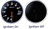 Defi (DF04804) BF Series EGT Gauges - Black 2 3/8 (Amber) - F