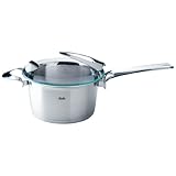 Fissler Solea High Saucepan, 3.4-Quart Capacity