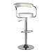 Baxton Studio Adjustable Swivel Modern Contemporary Bar Stool (Set of 2)