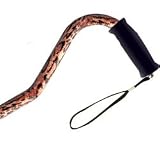 Walking Cane - Cheetah. This Walking Stick Cane has push button height ajustment and a weight capacity of 250 lbs.