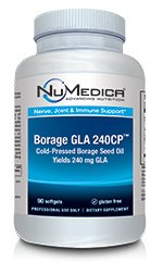 Numedica - Borage GLA 240CP 90 Softgels Numedica - Borage GLA 240CP 90 Softgels