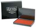 Dormy Stamp Pad 158x90mm Lge Red 11397