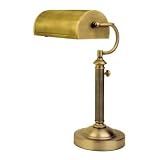 Verilux Princeton Natural Spectrum Desk and Table Lamp - Antiqued Brass/ Antiqued Nickel