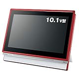 Panasonic ブルーレイディスクプレイヤー搭載 ポータブル地上デジタルテレビ レッド DMP-BV200-R