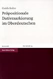 Pr�positionale Dativmarkierung im Oberdeutschen