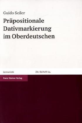 Pr�positionale Dativmarkierung im Oberdeutschen