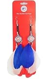 Chicago Cubs Team Color Feather Hair Clip