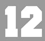 Seahawks 12th Man Solid Decal Sticker - Size:9.0 x 10.2 inches - Color:White