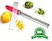 Flash - Best Micro Grater Zester For Citrus Cheese Spices Lemons Limes Oranges Cheese Garlic Spices Ginger Nutmeg Chocolate Heavy Duty Stainless Steel Cover