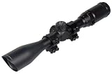 UTG 5th Gen 3-9X40 F.S. TF2 Mil-dot Scope with Airgun/.22 Rings, Adjusted at 35 Yards