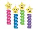 Birthday Cake Candles, Smiley Star Face x 4