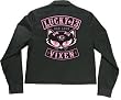 Lucky 13 Doll's VIXEN KITTY Womens Black Lined Chino Jacket