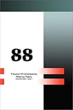 88: A Journal of Contemporary American Poetry: December 2001-Issue 1